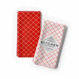 Two Folded Kitchen Towels